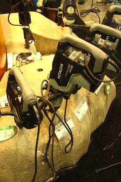 Hitachi introduced their line of new rotary hammers equipped with brushless motors, their UVP (user vibration protection) and AHB (aluminum housing body).