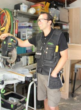 Bonus Photo: Jesse’s Poker Face  This is why I don’t play poker (see figure 6 – playing cards). What can I say, I like being a carpenter.