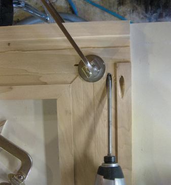 I used Titebond's Molding and Trim glue along with pocket-hole screws to hold the joints together.