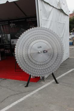 We can give you a big blade, a gigantic blade, or anything in between.