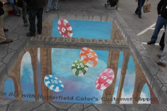 It’s amazing what skilled concrete artists can do. For a second there I thought that dude on the left was going to fall in.