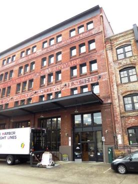 My visit began a Keen Headquarters, a 60,000 square foot building in a funky part of downtown Portland known as the Pearl District. Built in 1907 as a warehouse, it has been used to store appliances for steam ships, doors and windows, and stage props for an opera company. Nike occupied part of it for 10 or 15 years. Keen bought it from them and did a cool renovation that restored its original character. The building contains the company’s business offices, design center, and a retail outlet known as The Garage.