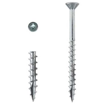 HighPoint Screws. Among the thousands of products woodworking retailer Woodcraft sells are some of their own proprietary brands. HighPoint screws were developed as an upgrade over ordinary drywall and so-called “deck” screws for wood to wood connections. The screws are made with greater tensile strength, self-drilling tips, and reinforced square- and combo-drive heads for better results in woods harder than framing lumber and plywood. Dozens of SKUs are available in different sizes and finishes, but listed and shown is the brand’s general purpose, zinc coated #8 by 1 1/2-inch flat head screw. Price: $5.29 for a box of 100