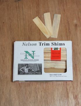 I’m all for buying premade shims – and these are phenomenal! I use them to tighten up inside corners and other areas where standard shims won’t fit or would be wasted. Most of the time 0-1/8” of adjustment and these guys are perfect for that.