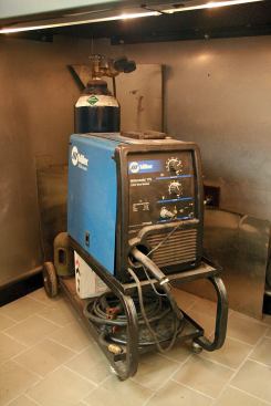 MIG wire feed welders are well-suited for thinner materials and indoor work.