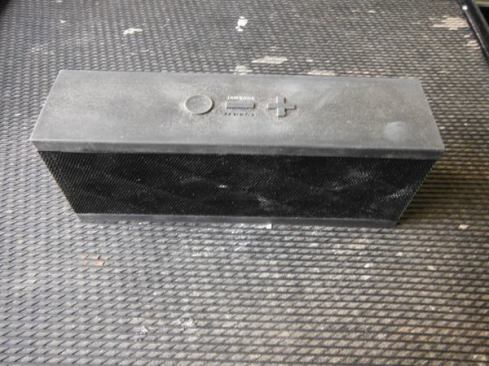 On those jobs where it’s okay to play music it’s great to have Jawbone’s Jambox. What I like is how it connects through Bluetooth to your iPhone or other player. It also has a built in mic, so it’s perfect for making open conference calls.