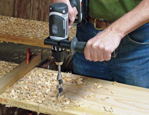 The author tested for runtime by counting the number of holes each tool could drill through 2-by Douglas fir per charge in low gear with a 1-inch Irwin Speedbor solid-center auger bit. All of the drills averaged over 100 holes per charge.