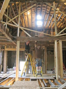 When he bid the job, the author knew that fulfilling the architect's vision for a sleek, modern interior in this 150-year-old timberframe house would be riddled with challenges. Nothing was plumb, level, or square; and there would be very little interior trim camouflage defects.