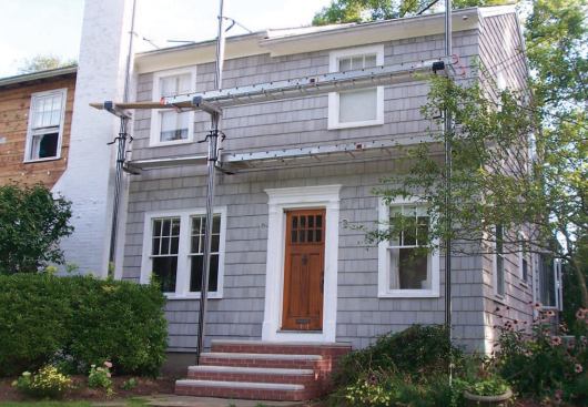 Exterior remodel nears completion