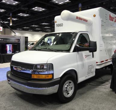 My first thought upon seeing this vehicle was “van jousting—yeah!”