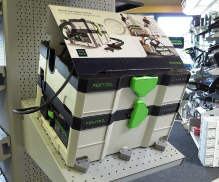 The CTL-SYS is a corded vacuum built into a Systainer. The motor, tools, and collection bag are under the lower lid. The hose and cord store in the upper unit—which can be removed to make the vac more portable than it already is. Currently available in Europe, it’s hard to believe there won’t someday be a U.S. version of this product—because for many jobs a small vac is all that’s needed.