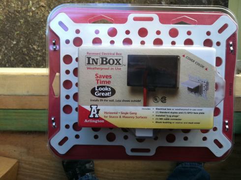 I order mine online and hand them to the electrician on the day of his rough-in start.