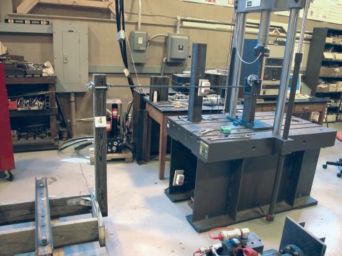 Where common connection details fail to meet code loads, prefab galvanized hold-down hardware passes the test.