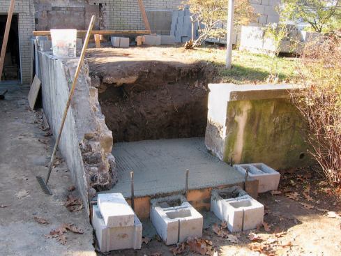 The lower slab