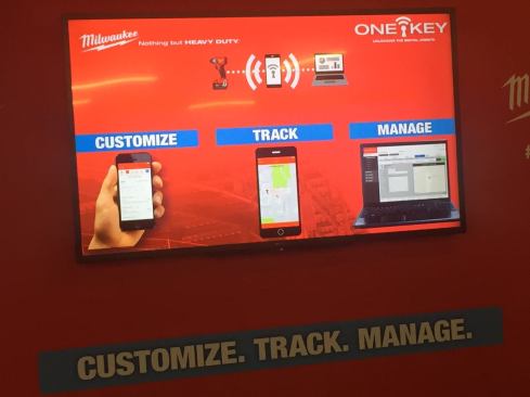 Milwaukee's OneKey app is getting more and more features, and the number of tools that are compatible with the app is expanding (including a new recip saw). We'll cover OneKey in greater depth in an upcoming article. But the relevant features include the ability to customize your tools (for expample, set max RPMs for a drill or sawzall, torque on impact drivers, or brightness on a worklight). They offer trackability, too - so you can find lost or stolen tools (see next slide for more on that). And you can manage just about everything you'd need to regarding the tools online (like warranty and service, for example).