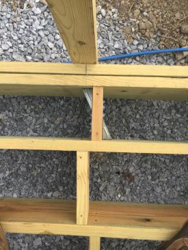 DTTZ brackets were used to install the 42-inch high handrail posts, which are located 4-ft. on center.