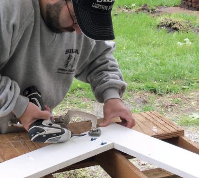 Assembling the Cap: I screwed the top together.