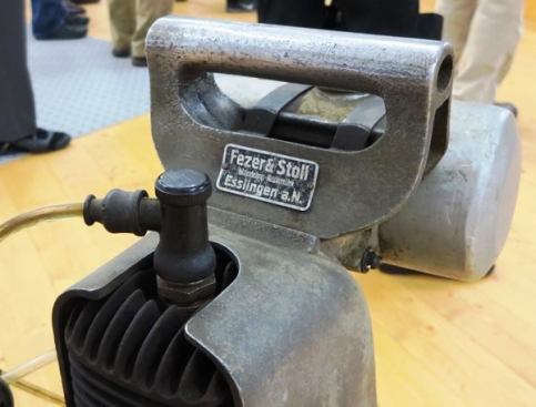 I was so focused on the Fezer & Stoll label that I can’t remember what this tool is. Whatever it is, it’s not electric.