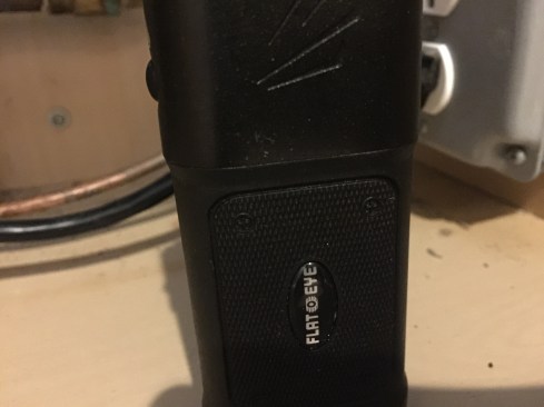 The grip has a knurled imprint.
