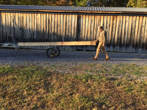 For $850, you can have a Grigg’s collapsible beam cart.