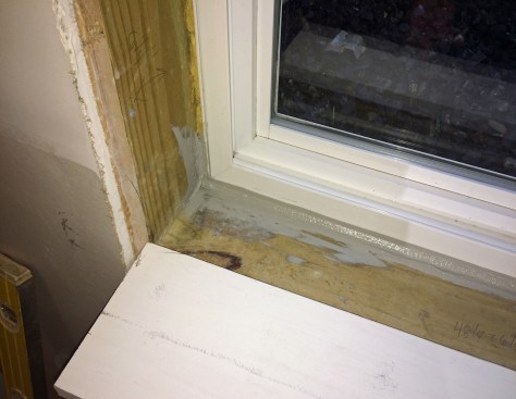 Short of pulling all the basement windows and using a peel-and-stick to create a drainable sill pan, we opted for a more expedient fix.