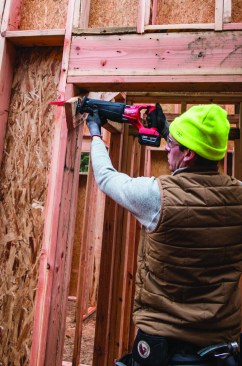 The Milwaukee M18 recip saw performs better than any corded model
the author has tried.