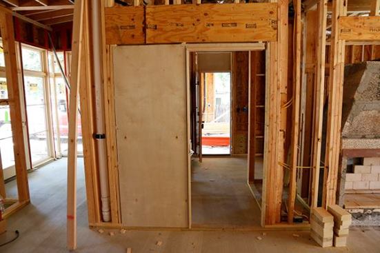 See that White pipe on the left? PVC DWV Pipes are Loud!