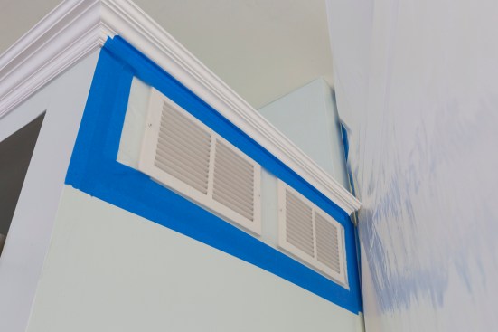 Air Blocks Judges gave Gockeler the Fred Case Award in large part because of the care he takes in staging, such as erecting floor-to-ceiling plastic barriers as well as sealing the air vents.