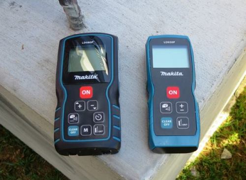 When Makita began to do lasers it didn’t stop at levelling devices, it also started doing laser distance measuring (LDM) devices. These LDMs are the first two such devices from the company. There will no doubt be more. COO: Hungary.