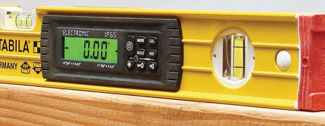 Unlike vials, the display can be viewed off-center, which makes even basic leveling and plumbing a lot easier.