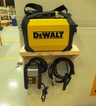 Something about this 25-pound cordless stick and TIG welder is indescribably appealing to me—and I don’t even weld. Based on the $4,500 Fronius Accupocket 150/400, DeWalt’s 
DCW100K is unlikely to be a big seller. But it could be just the thing for the tradesman who needs to do light arc welding where power is unavailable.