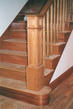 This carpenter-friendly design eliminates most of the nail holes.