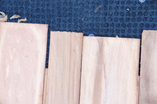 The 
Cedar Breather gaps the shingles about 1/4-inch off the roof deck.