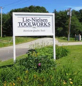 Lie-Nielsen Toolworks is just off Route 1 in Warren, Maine.