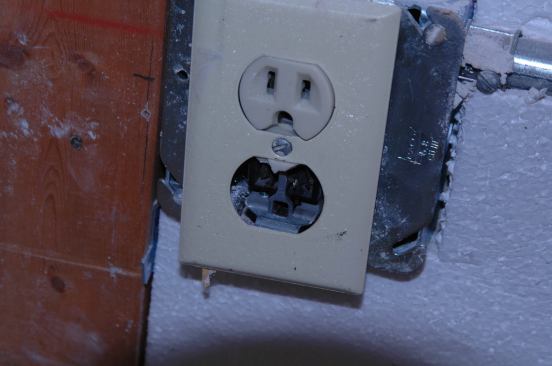 Even when dried out, flooded electrical devices could contain sediment or other fine debris ...