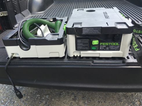 The hose and cord cart can be removed to make the unit more portable if, say, you want to mount the carry strap to the side for more mobility.