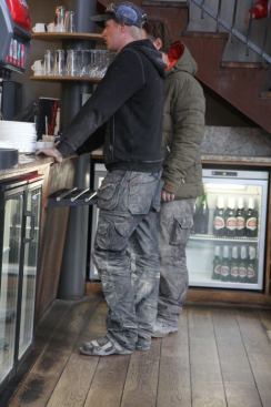 Bonus - tradesmen on break in Iceland