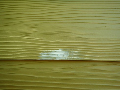 Not only were the face nails too close to the edge, but they were also overdriven.