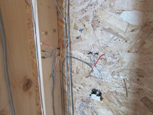 Moisture sensors in the building walls allowed the Building Science Corp. research team to remotely measure and record the moisture content of the framing and sheathing throughout three winters of house operation.