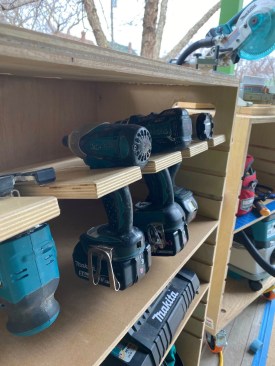 Angled tool holders in each case make tools easy to grab but secure for transport.