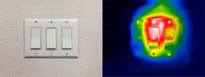 In this case Seek says it’s detecting a loose connection. Devices. Of course, are famously poorly detailed by insulators and less than on the ball remodelers.
