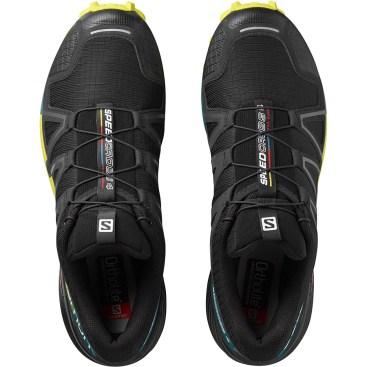 The Speedcross lacing system is unique, fast, an I’ve never had one come loose come to think of it.