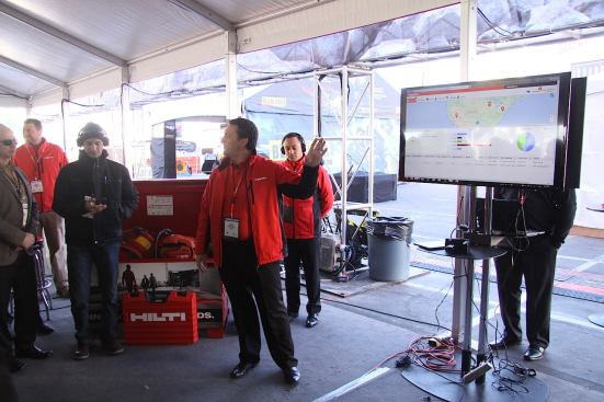 Hilti also introduced their ON!Track tool management system, which can be fully customized to fit each construction company’s needs. The system relies on a bar code and microchip that is attached to each tool and then scanned. Once in the system the tool can be tracked for maintenance, location, etc.