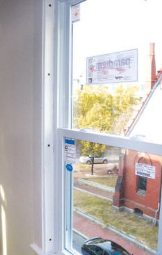 Afterward, all that's needed is a little touch-up paint.