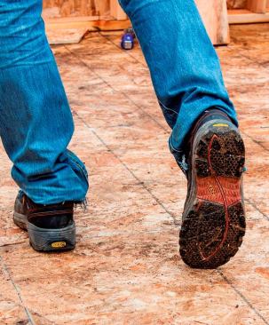 The soles on these boots appear to be identical to those on the Lexington – which explains why both are so grippy.