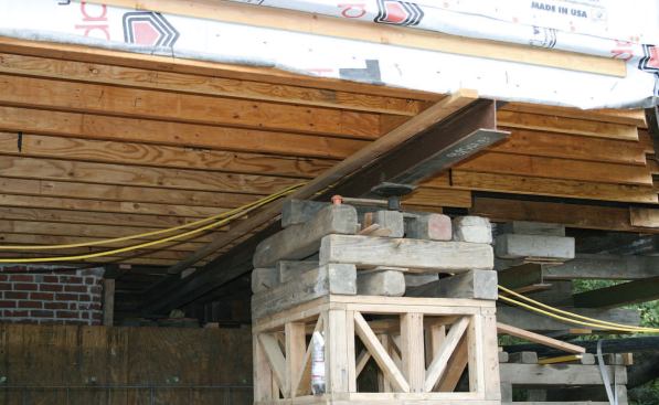 Reinforcing the existing floor system