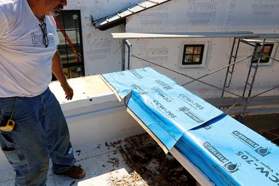 We are using 36? wide rolls of CCW 705 and it’s only practical to run them in about 6' lengths to ensure wrinkle free application.