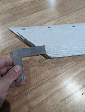 Window and door trim also have this channel along one edge and a small kerf cut into the opposite edge of each board. Once a miter is cut ...