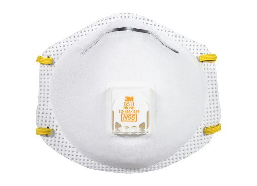 3M Tekk Protection Paint Sanding Valved Respirator