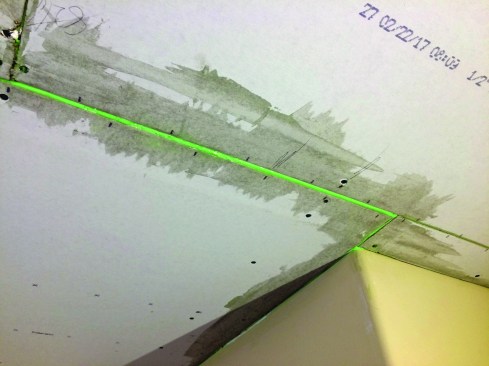 Gaps can be filled with a thick bead of Green Glue.